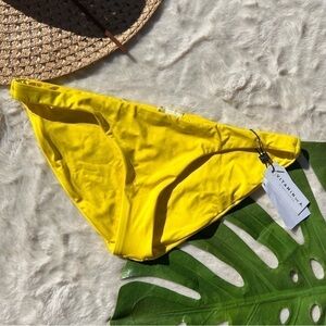 Vitamin A Luciana Yellow Bikini Bottom